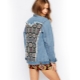Malalaking Jacket Denim - Boyfriend Style Jeans
