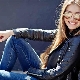 Short women's leather jacket