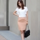Skirts on yoke