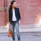 Properly combine jackets with jeans