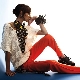 Orange pantalon