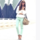 Mga pantalon ng Mint