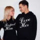 Paired hoodies