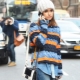 Braided sweater