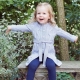Knitted sweaters for girls