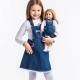 Jeans sundress for girls