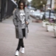 Images and stylish bows with a coat