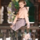 Autumn coat ng mga bata para sa mga batang babae