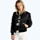 Black bomber jacket