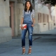 Denim overalls