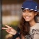 Straight visor baseball cap