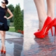 Red sapatos