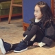 Winter sneakers ng mga bata para sa mga batang babae