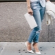 White sapatos na may takong