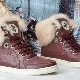 Brown sneakers
