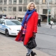 Blue scarf