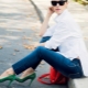 Green shoes
