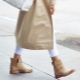 Beige shoes