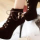 Pating-up Ankle Boots