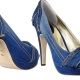 Denim sapatos