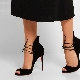 Open heeled shoes