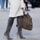 Gray boots