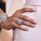 White gold rings