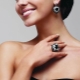 Black diamond ring