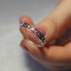 Silver ring Save and save
