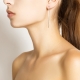Broach earrings
