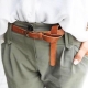 Leather belts ng kababaihan