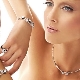 Pulseras sa puting ginto