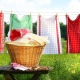How to wash kitchen towels with vegetable oil?