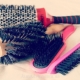 How to brush a hair comb?