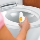 How to clean the toilet from lime?
