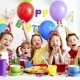 Registration of a children's table on birthday