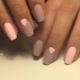 Beige-pink manicure - mga ideya sa disenyo at mga tampok ng disenyo