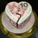 Paano pumili at mag-ayos ng cake sa loob ng 10 taon ng kasal?