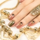 Manicure na may mga elemento ng ginto: mga tampok ng dekorasyon at mga trend ng fashion