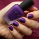 Matte purple manicure - mga ideya at fashion trend