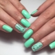 Mint manicure: mga pagpipilian at ideya para sa palamuti