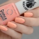 Peach manicure: disenyo at naka-istilong ideya