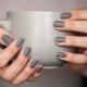 Gray manicure: kasalukuyang mga trend at mga rekomendasyon ng mga stylists