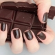 Chocolate manicure: ang lihim ng disenyo at mga ideya ng panahon