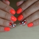 Maliwanag orange manicure: posibleng mga kumbinasyon at mga pagpipilian sa disenyo