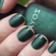 Matte green manicure: mga tampok ng disenyo at iba't ibang estilo