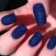 Velvet manicure sa gel polish