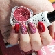 Paano gumawa ng manicure gel varnish na may sparkles?