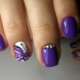 Paano gumawa ng isang hindi pangkaraniwang manikyur na may butterflies gel varnish?