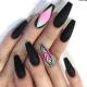 Features and technique of performing a manicure with a ballerina nail form